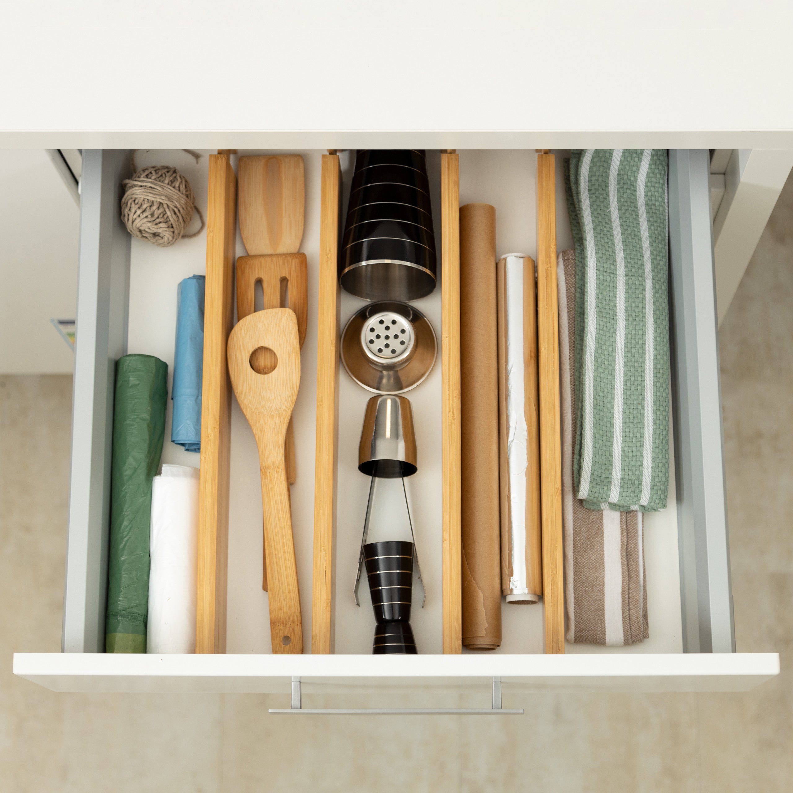 Relaxdays Separador Cajones, Pack Unidades, Organizadores para