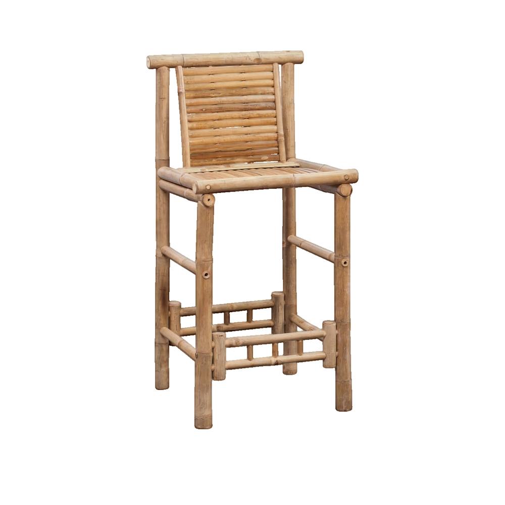 Vidaxl Taburetes De Cocina 2 Unidades Bambú , Leroy Merlin