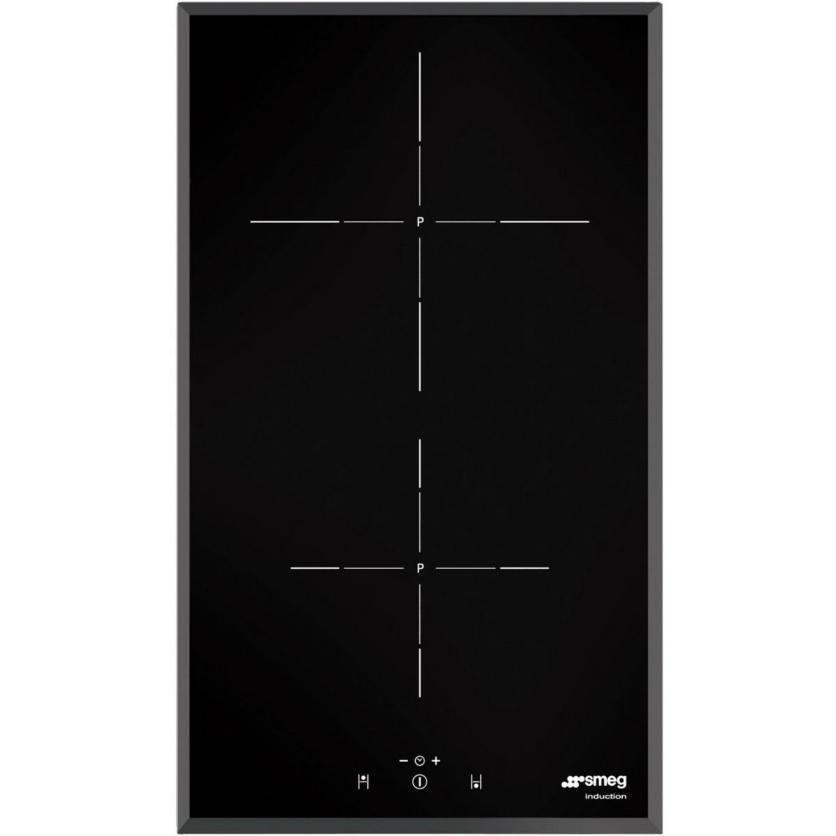 Smeg Negro Placa De Inducción Si5322b Hobs 2 Zonas 30Cm 3600W - Imagen 2