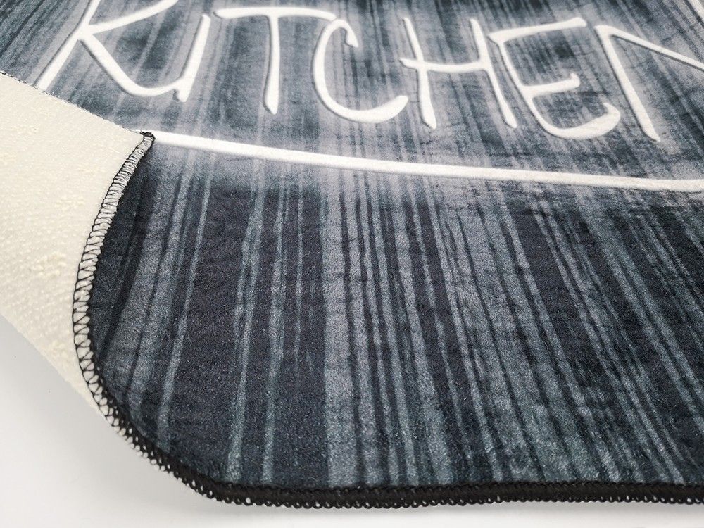 Tapete de cozinha COCINA 90 x 130 cm - Preto - 6