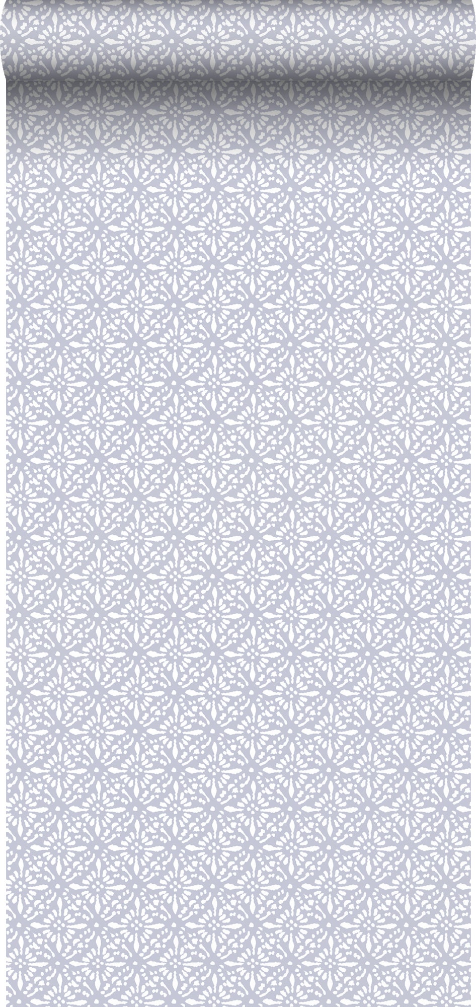 Tapeta motyw orientalny liliowo fioletowym - 50 x 900 cm - ESTAHOME