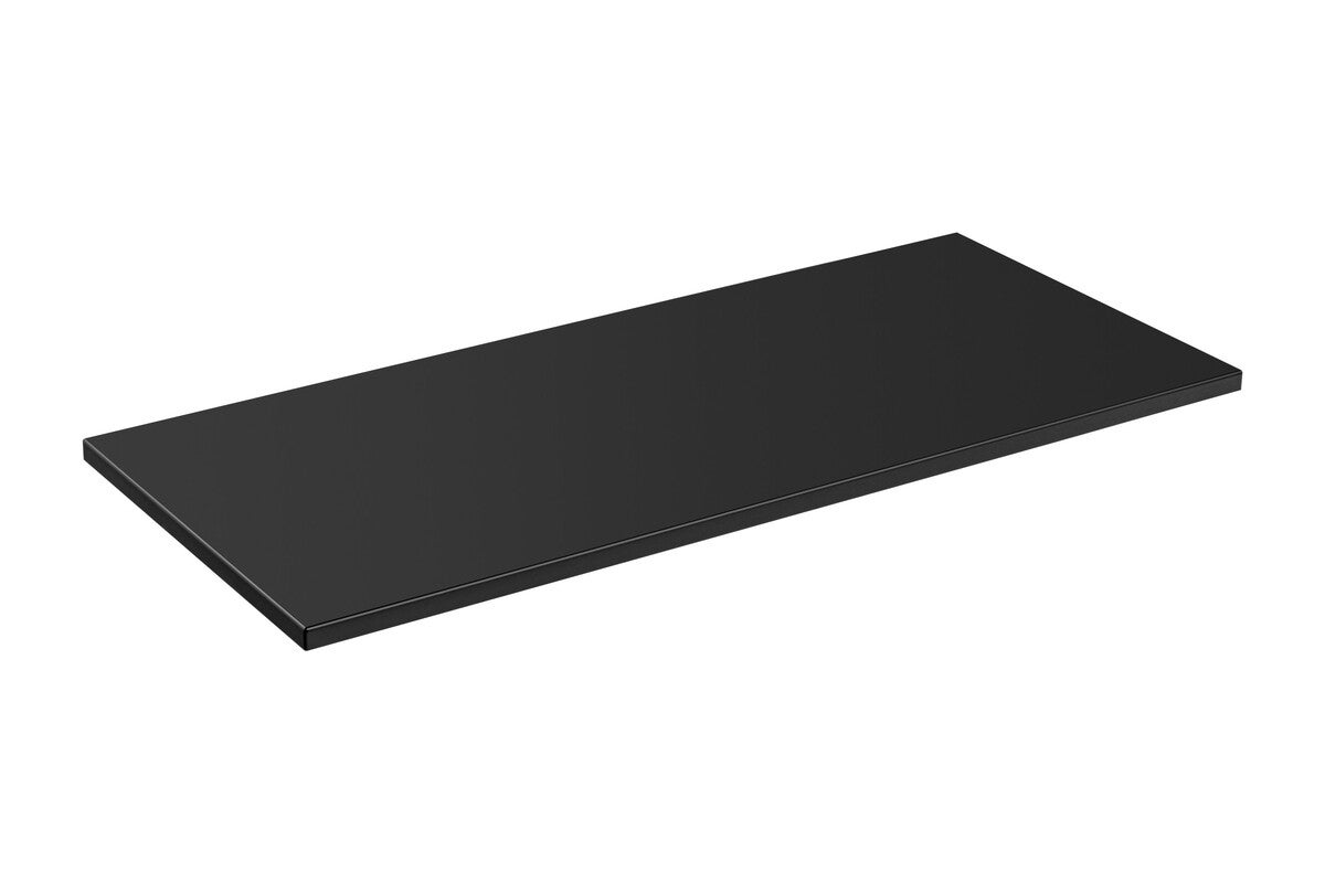 Zestaw mebli łazienkowych 120cm Comad Santa Fe Black z umywalkami nablatowymi - 4