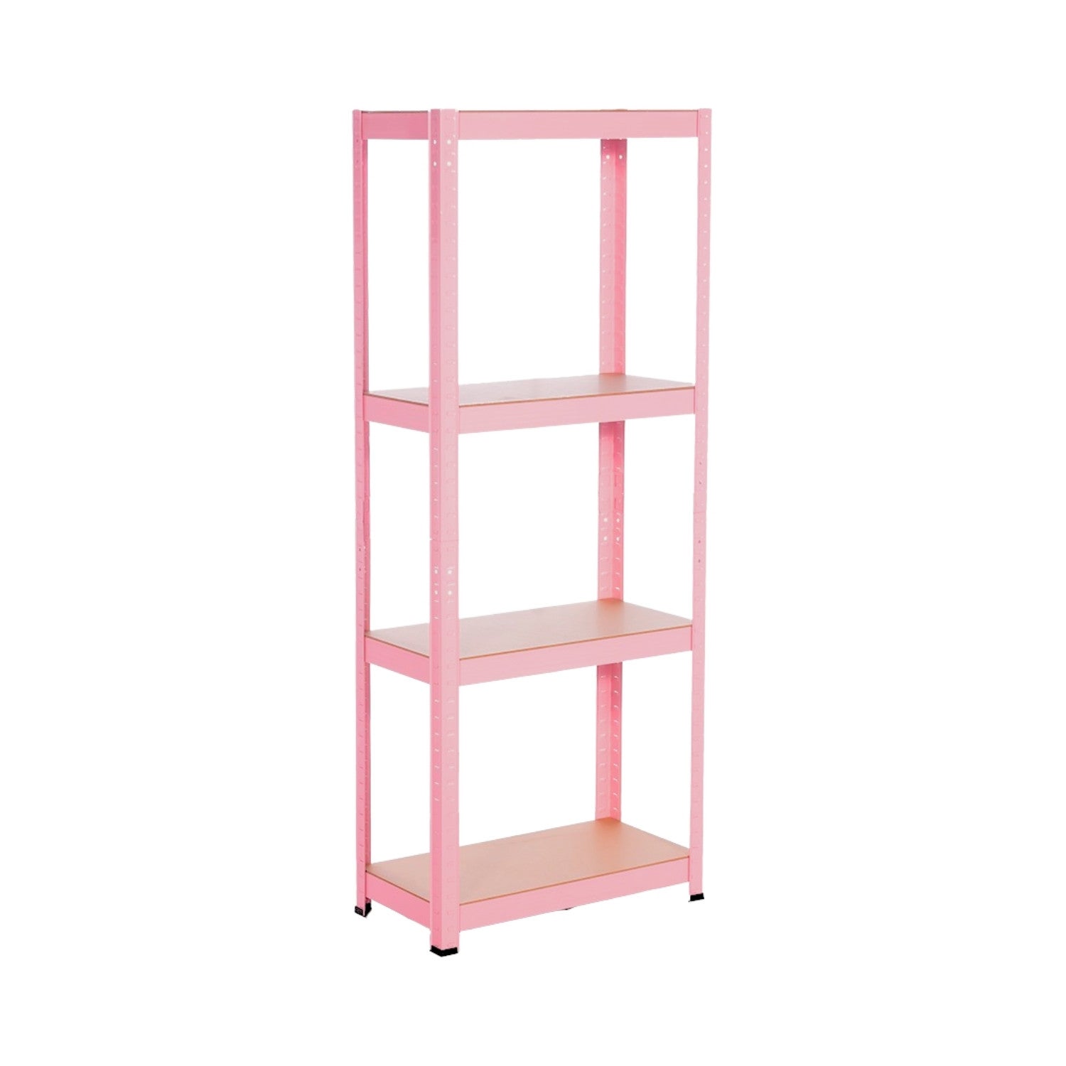 Scaffale in kit di metallo 4 ripiani ROBUS - Blu - 180x180x60 cm