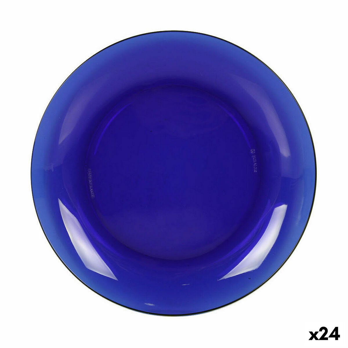 Duralex Piatto Da Dessert Blu – Vetro Resistente, Ideale Per Tavola Elegante O Uso Quotidiano