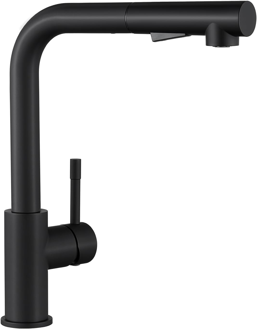 Czarny kran kuchenny, bateria kuchenna z wyciąganą wylewką, bateria kuchenna z wyciąganą wylewką i dwoma rodzajami strumienia, bateria zlewozmywakowa