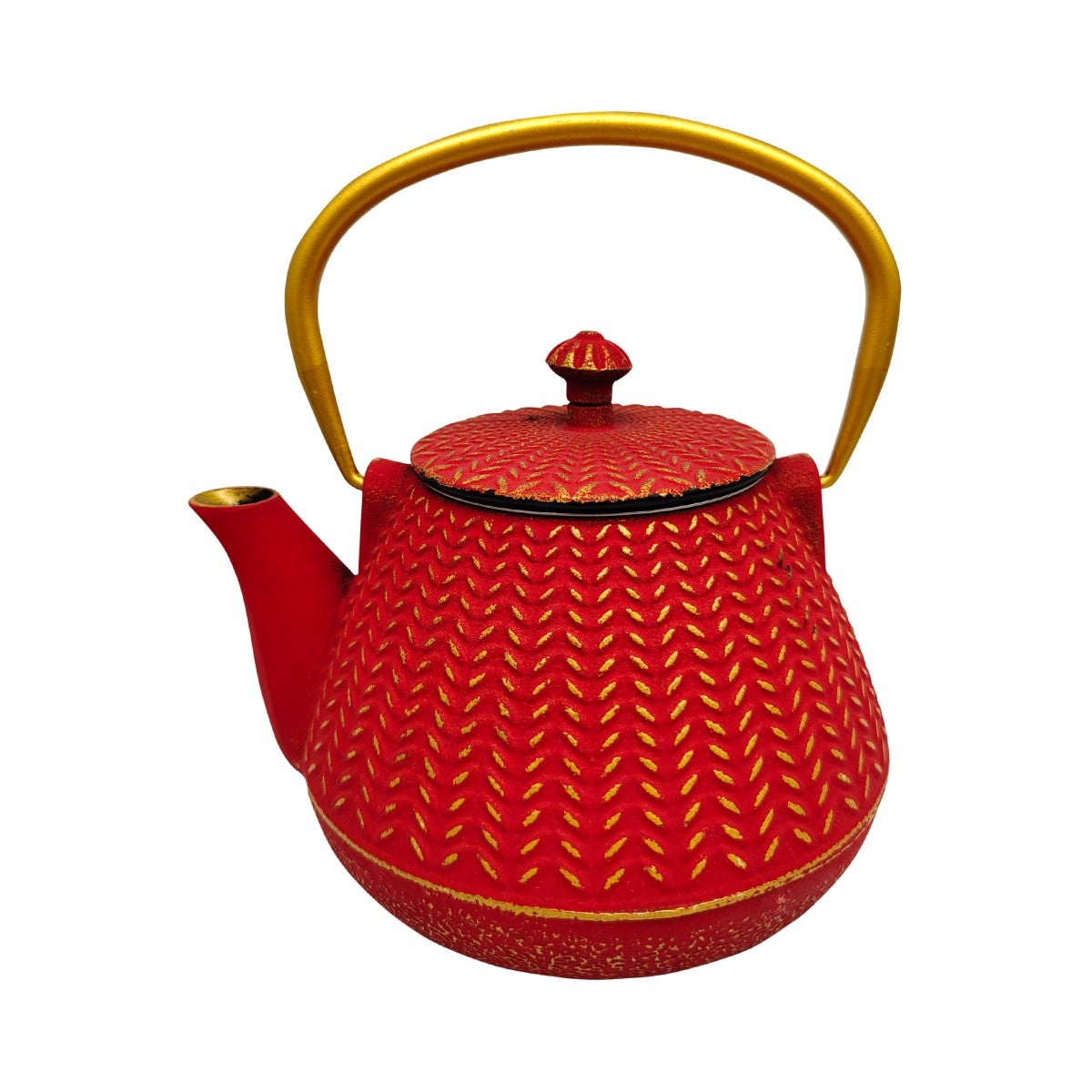 Tetera Rojo By SIGRIS Tetera Rojo de Hierro Colado 12*14*17cm | Leroy Merlin