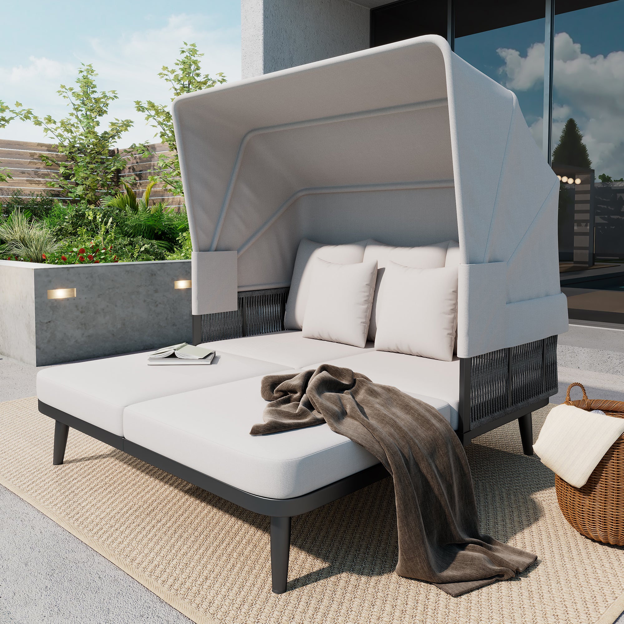 Lettino Prendisole Lettino Fatto Con Bancali Divani Letto Con