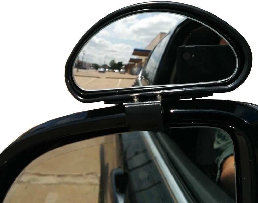 Rétroviseur Conduite Accompagnée, Miroir d'Angle Mort Convexe Réglable, 2 Pièces pour Véhicules, Miroir de Sécurité. - Auto