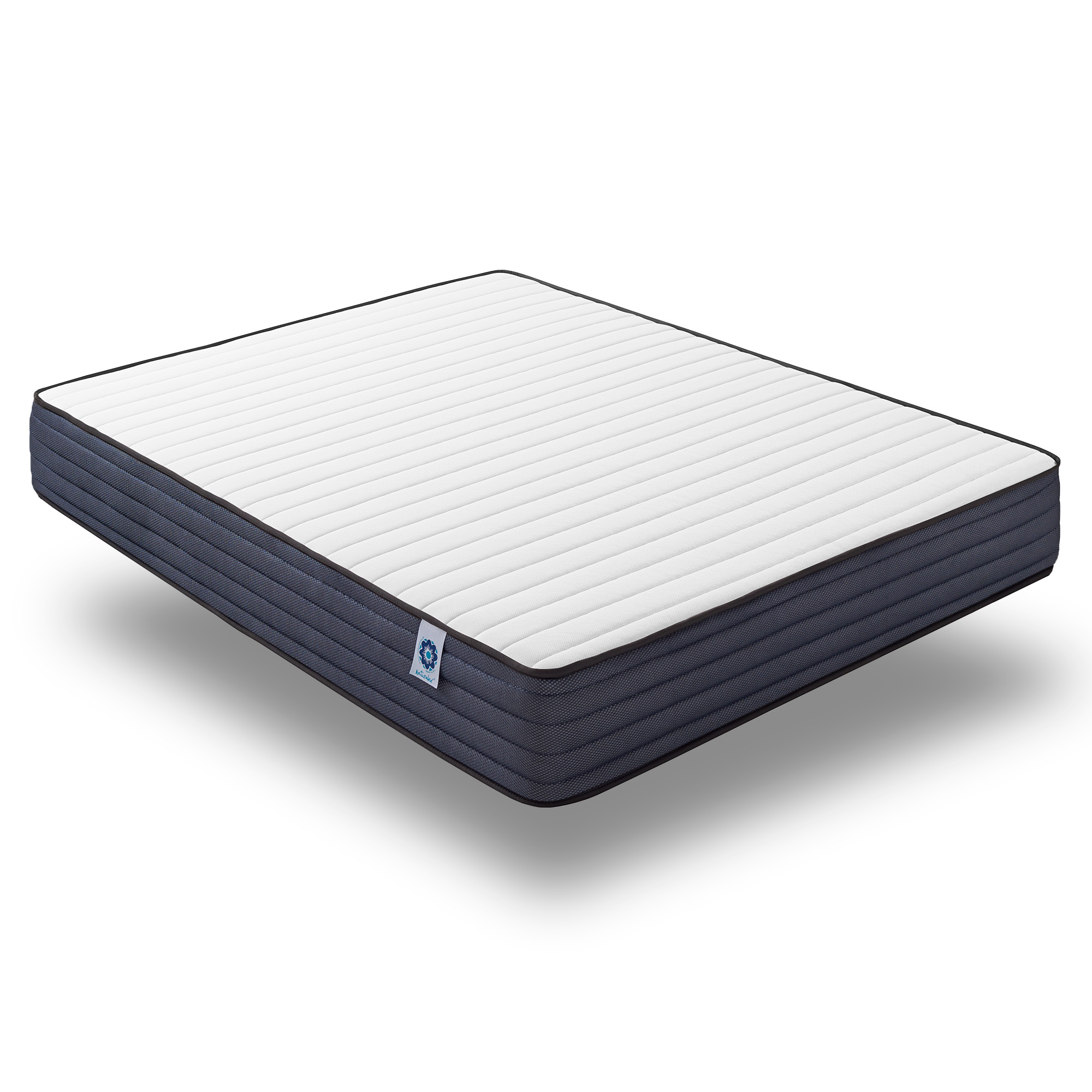 Matelas Perfectsleep 140x190 cm - Hybride - Ressorts Ensachés + Mousse à mémoire HR + Blue Latex - 7 Zones - Reversible - Hypoallergénique - 7