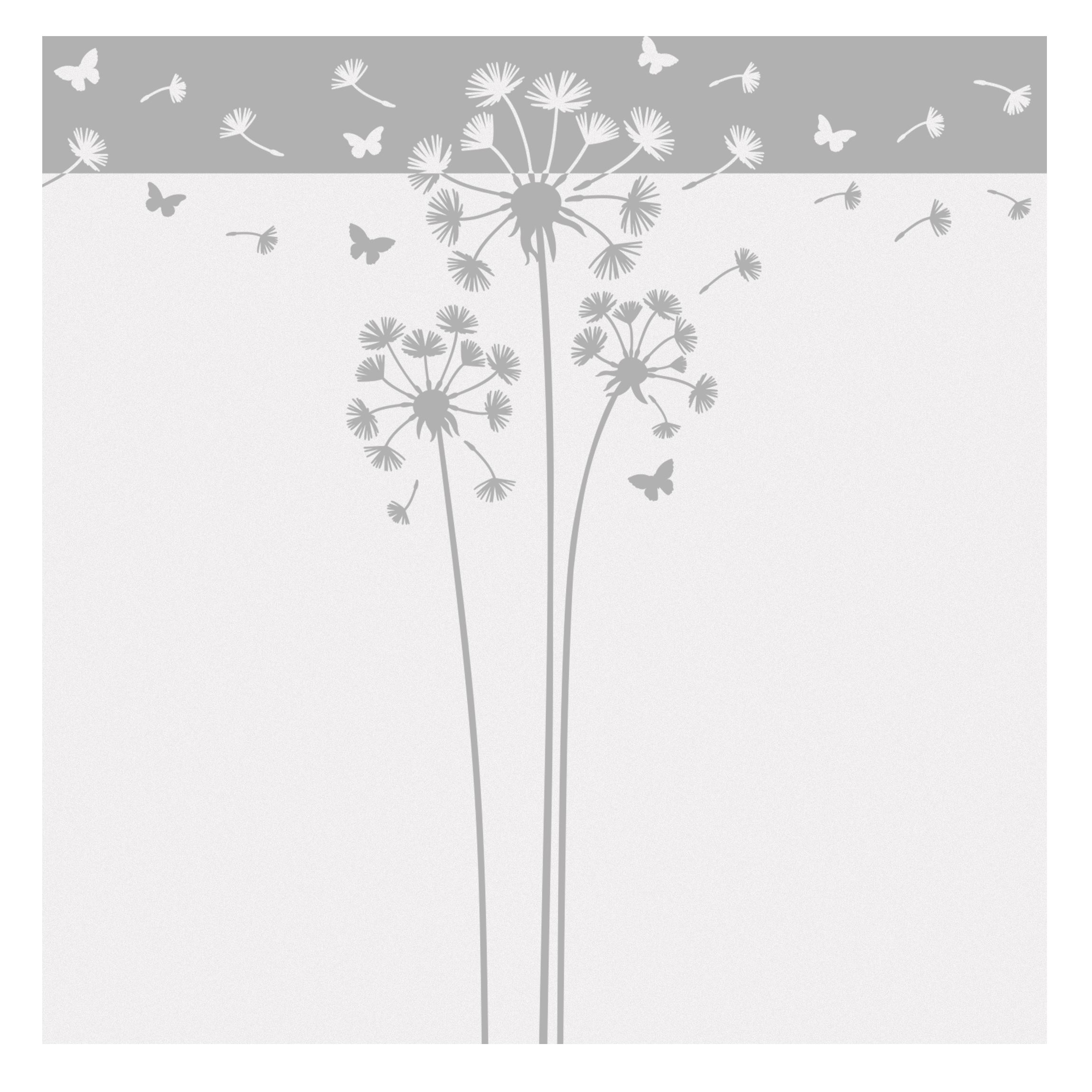 Pellicola per vetri 120 x 120 cm Pellicola adesiva vetri Pellicola elettrostatica per vetri satinata 55 Cucina Camera da letto Bagno - 6