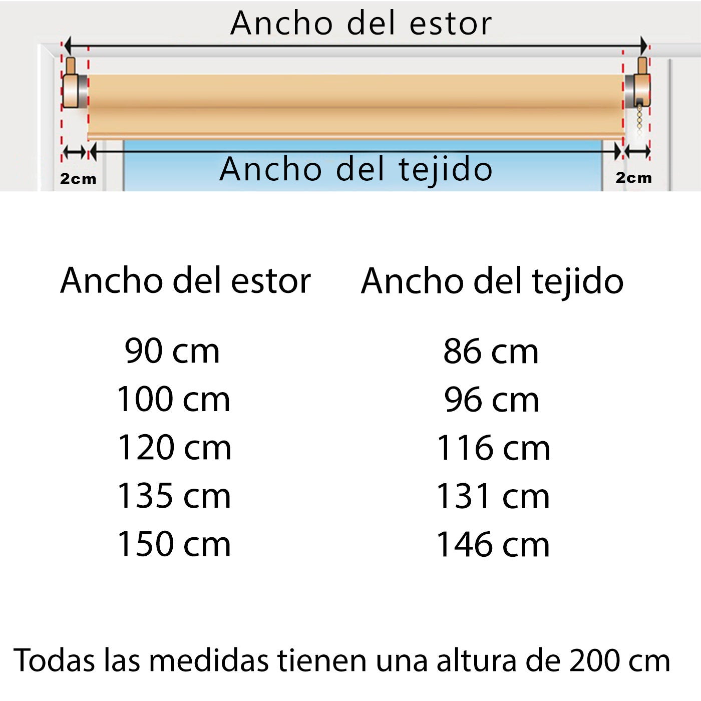 Persiana Rolô Screen 5% abertura 90 x 200cm Antracite - 6
