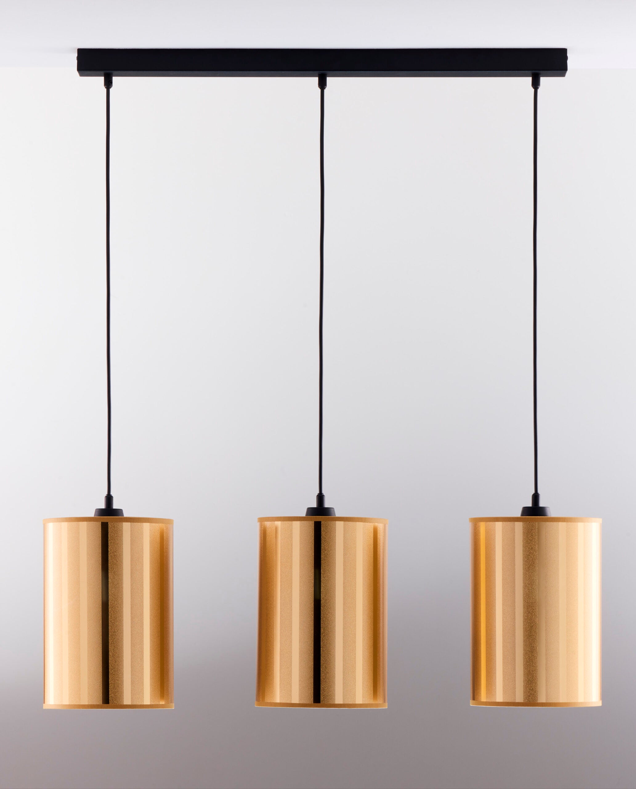 Lampa sufitowa CORTINA złoto-czarna 3xE27x40W metal wym:100x76x18cm IP20 Jupiter