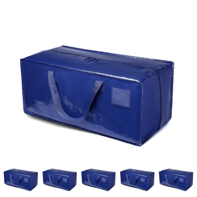 YZK Lot De 4 Sacs De Déménagement Extra Larges Et Robustes - Résistants à L'Eau, 90L, Noir