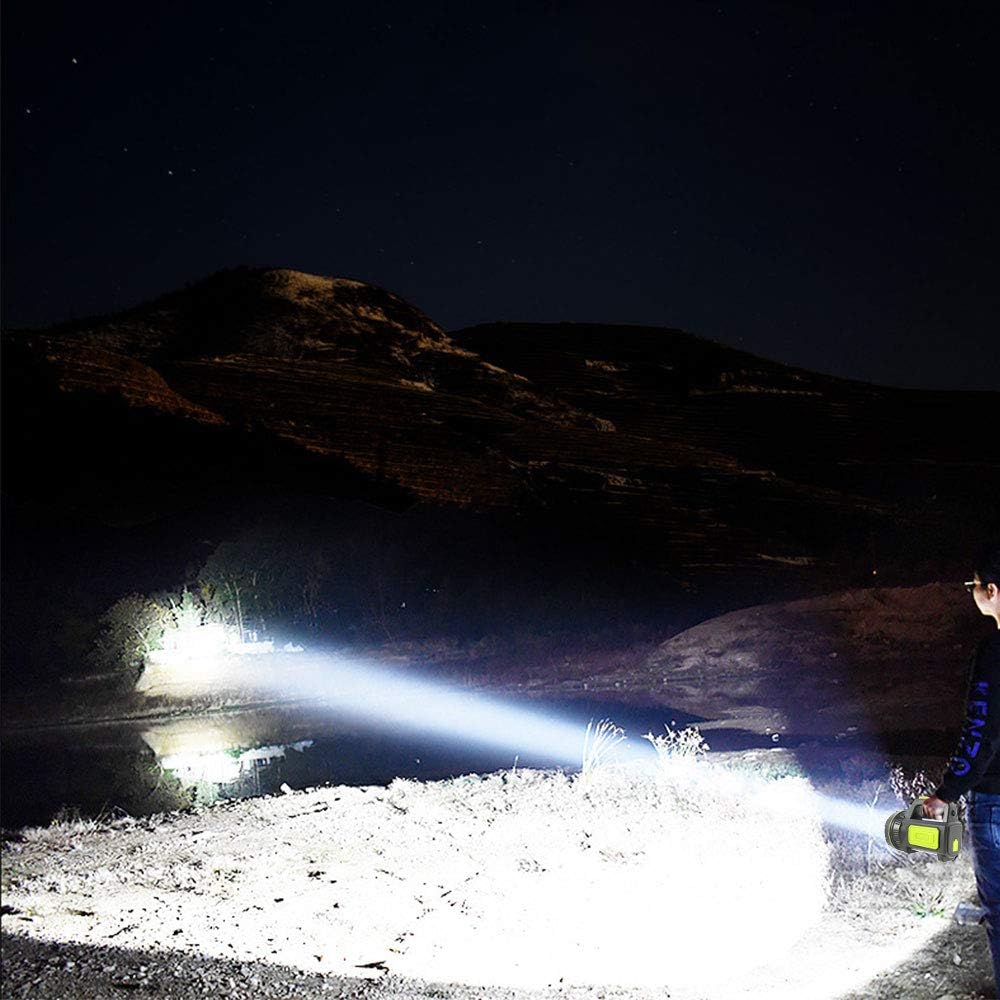 Lampe torche LED ultra-puissante rechargeable par USB, étanche, haute puissance, idéale pour les situations d'urgence, la randonnée, le camping et l - 5