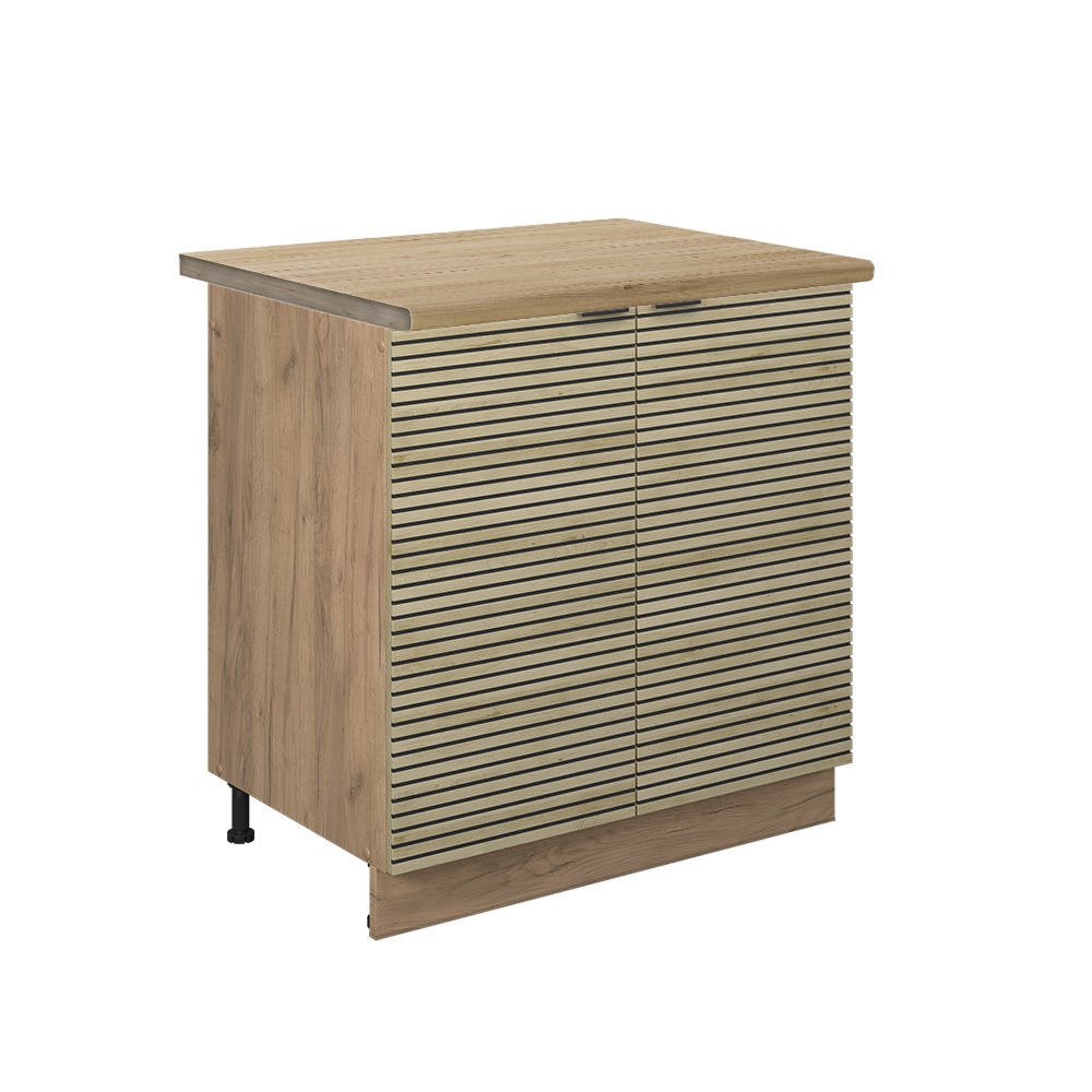Vicco Szafka pod zlew Fame-Line, Panel dębowy, 80 cm , BP Dąb