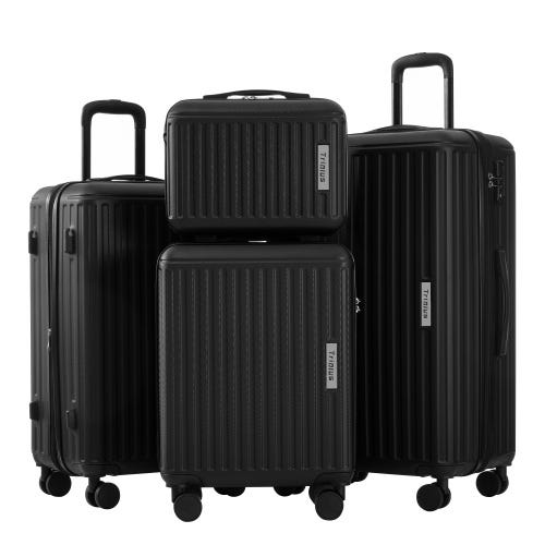 Valigia I Valigia Bagaglio Valigia Rigida Con Valigia Da Stiva Con Ruote Girevoli, Bagaglio A Mano Per Donna E Uomo Trolley Bagaglio (Color : A, Size : 20 - Foto 3