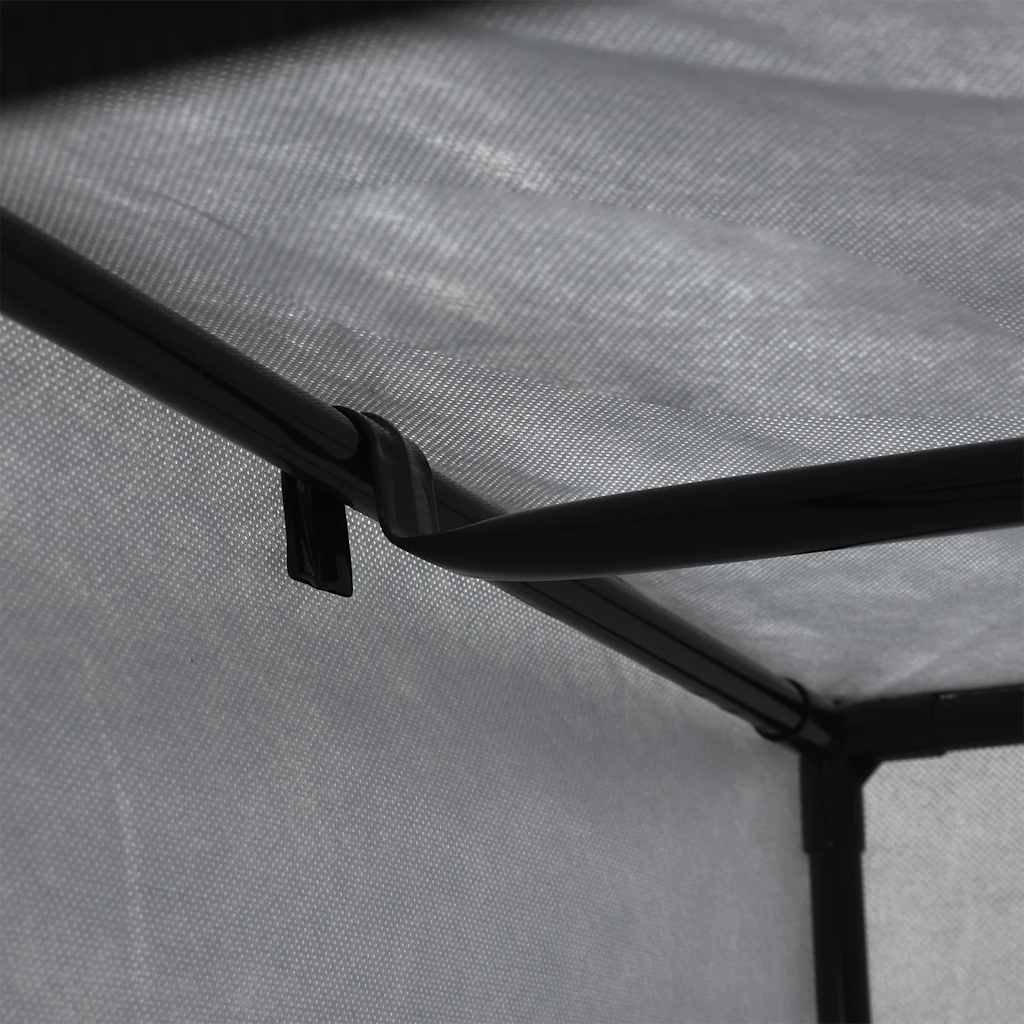 Garde robe Gris 75x50x160 cm - 7