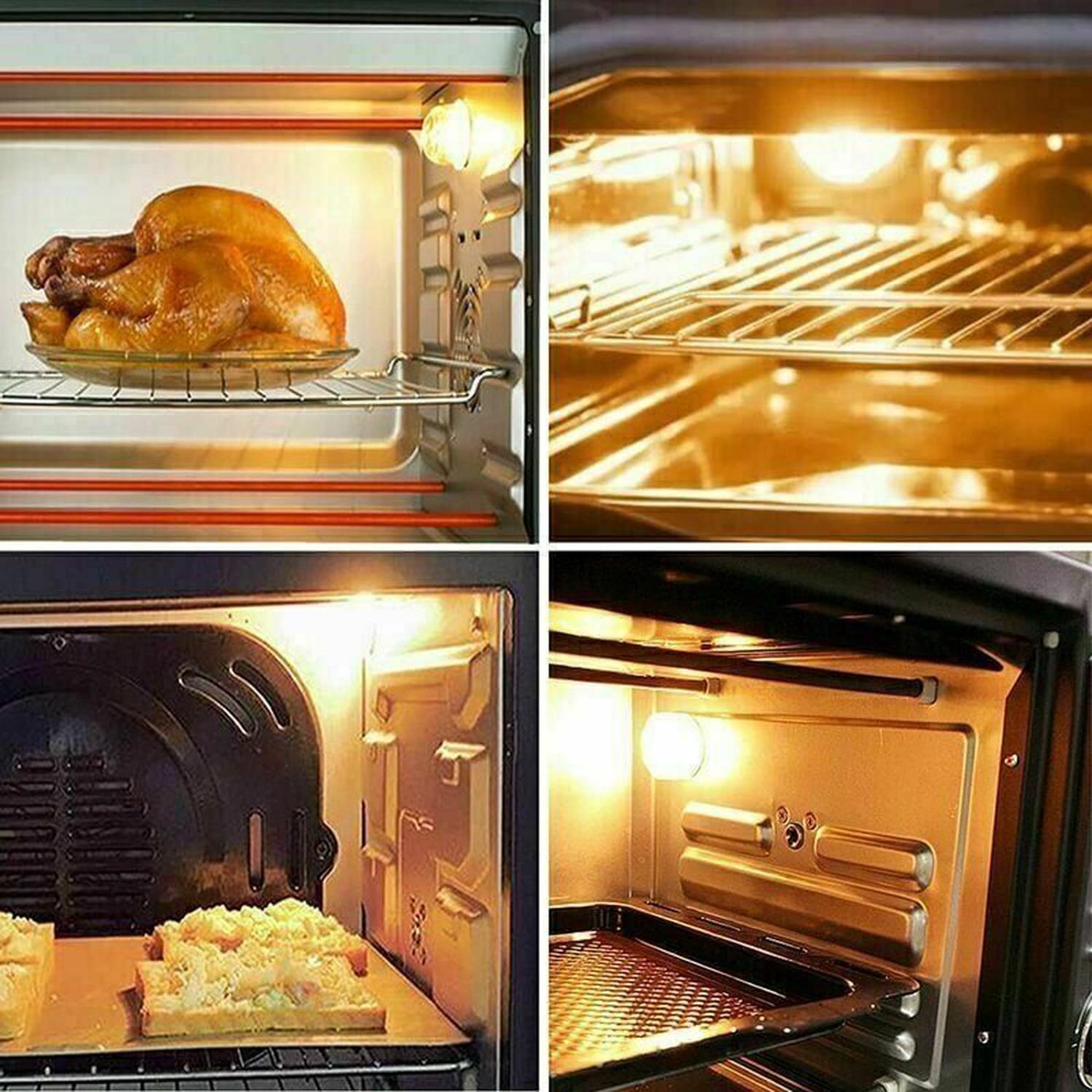 Lotto 4 lampade alogene G9 per forno 40W 230V, tolleranza 300°C - 4