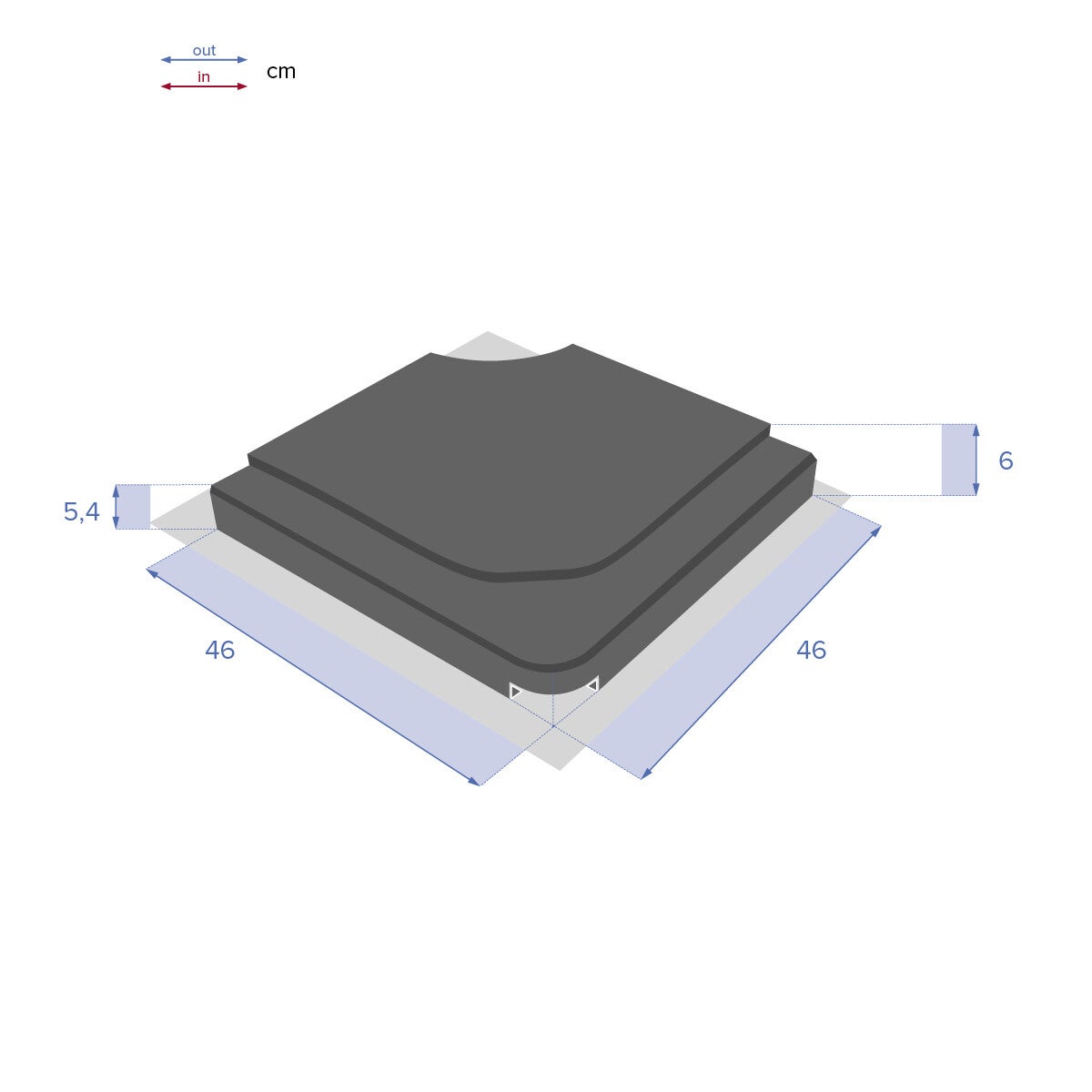 Hespéride - Lastra parasole in ardesia 