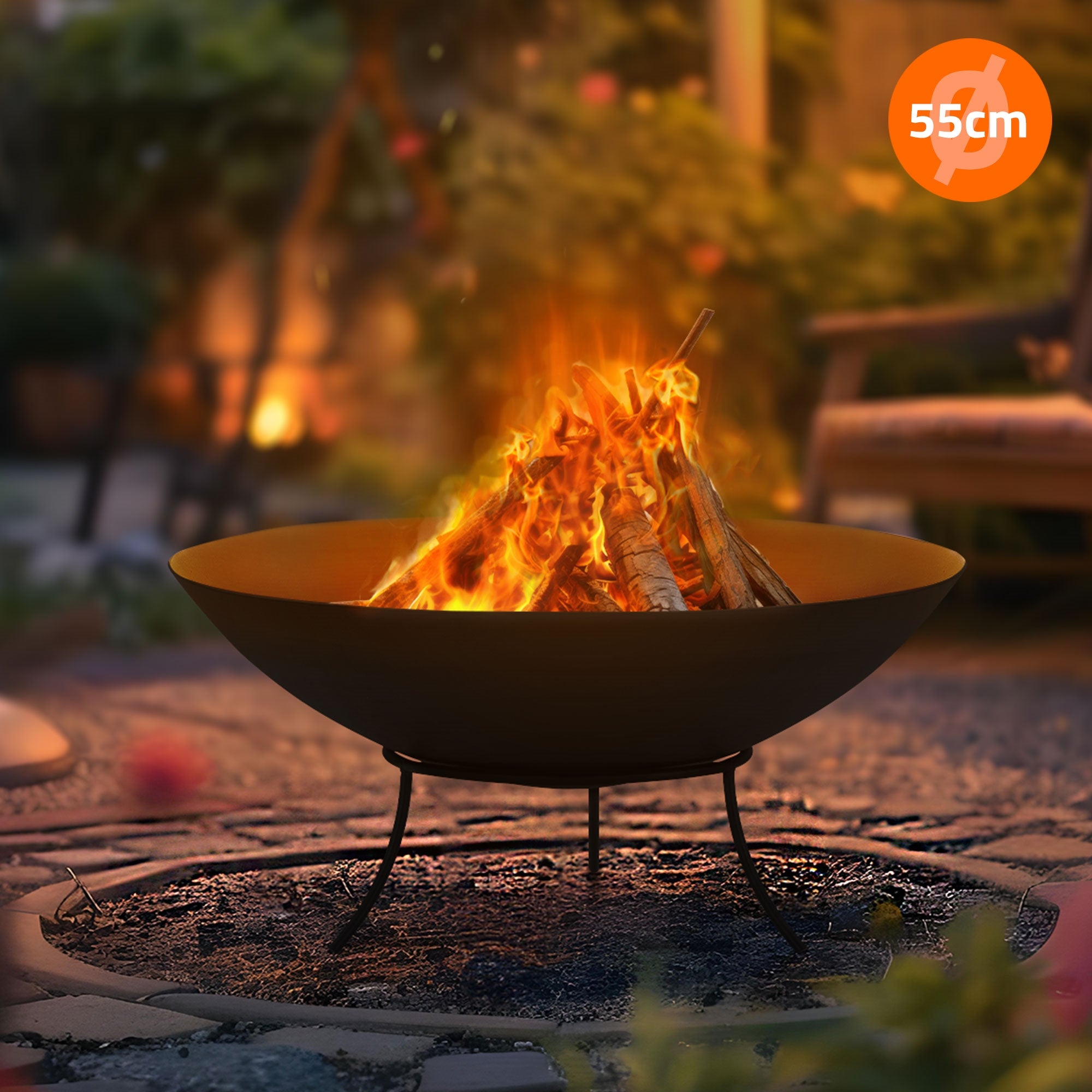 Ciotola Di Fuoco Con Motivo - Italia - Foto 5