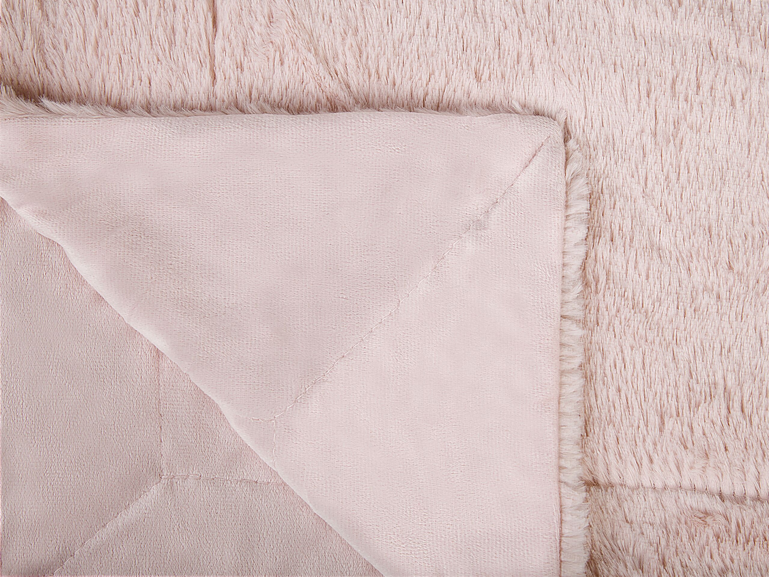 Coperta GELIK 180 x 200 cm Rosa - 4