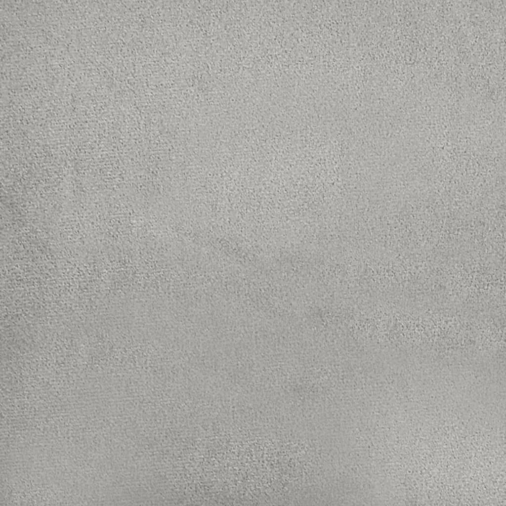 Canapé 2 places，Sofa pour Salon，Banquette avec oreillers gris clair 120 cm CDS48734 - 7
