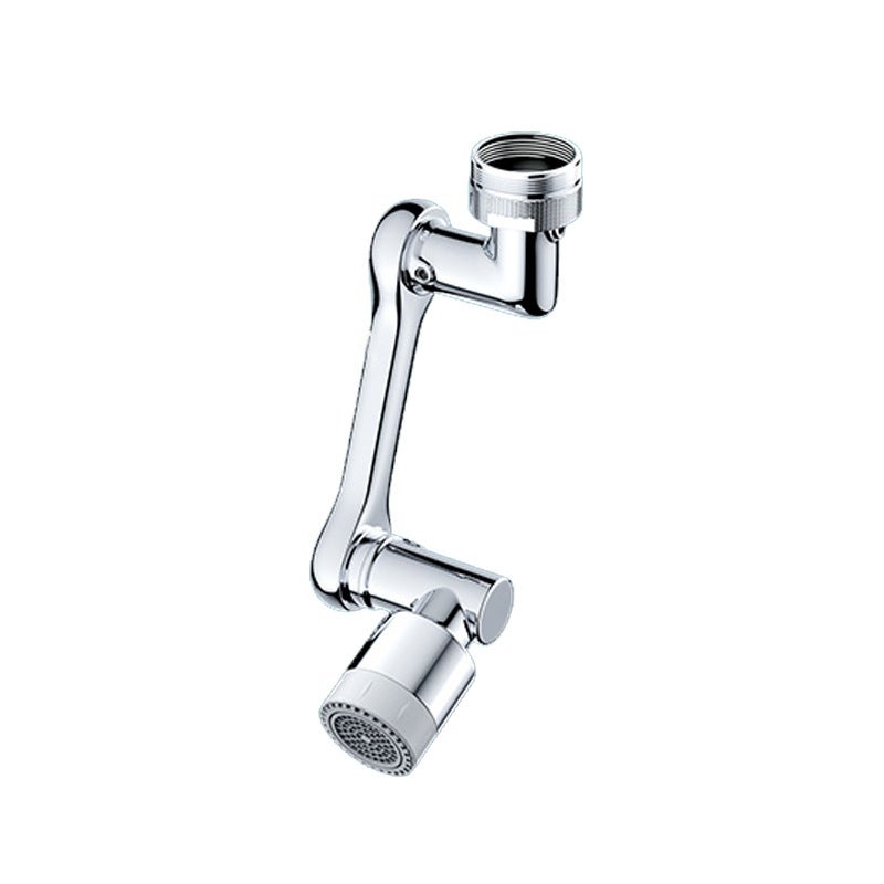 Przedłużka kranu 1080, obrotowy perlator kuchenny, kran zapobiegający rozpryskiwaniu, długość około 14 cm