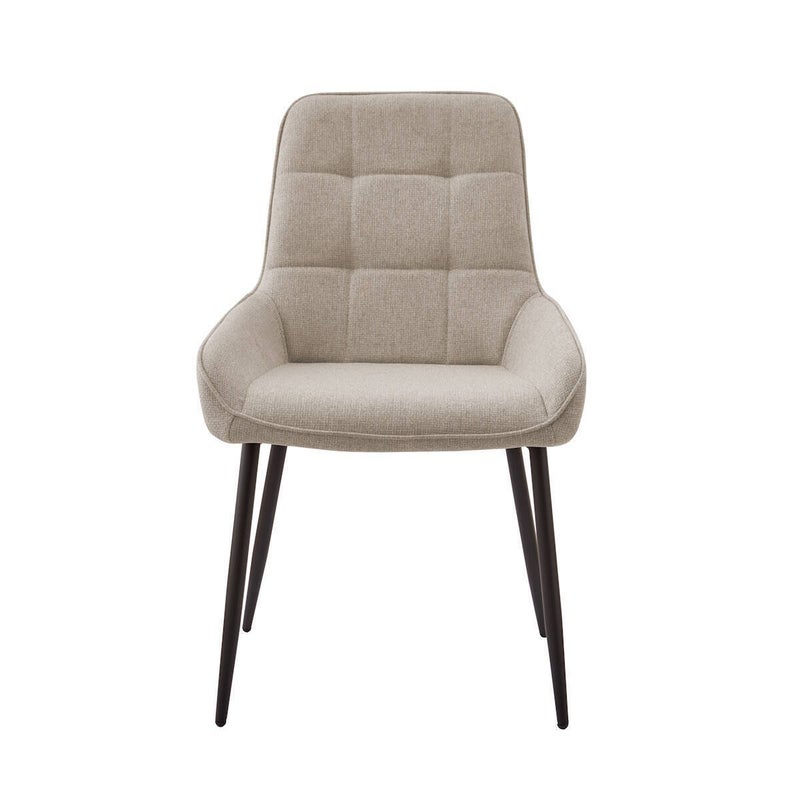 Pakiet 4 brązowych tapicerowanych foteli z łatwym czyszczeniem, wzmocnione siedzenie wymiary 54x55x88 cm