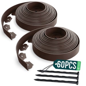 Bordure in plastica per giardino