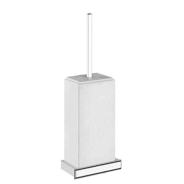 Gessi Eleganza, soporte de pared para escobilla de inodoro, 46419 ...