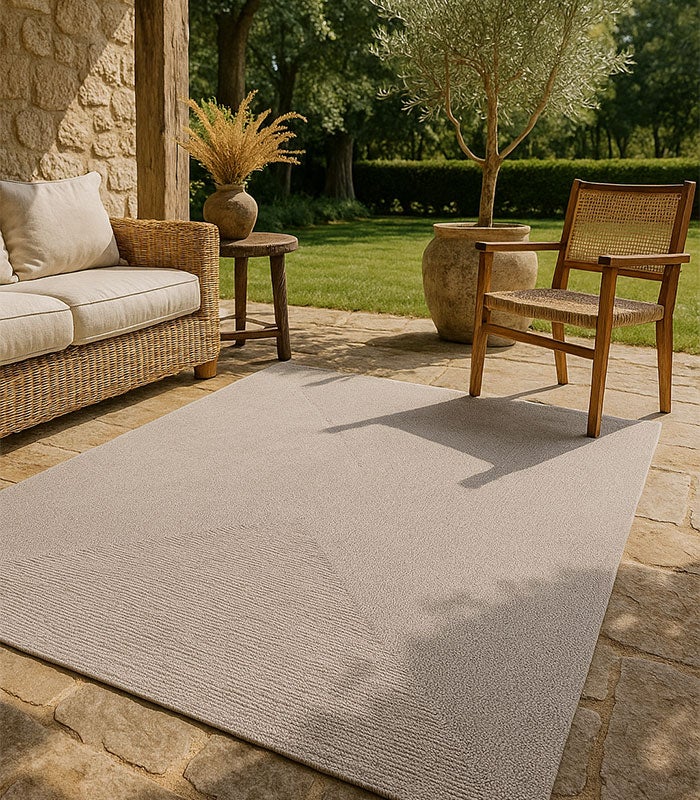 Hamid - Tapis d'extérieur et d'intérieur NANSA GRIS 160X230 - 3