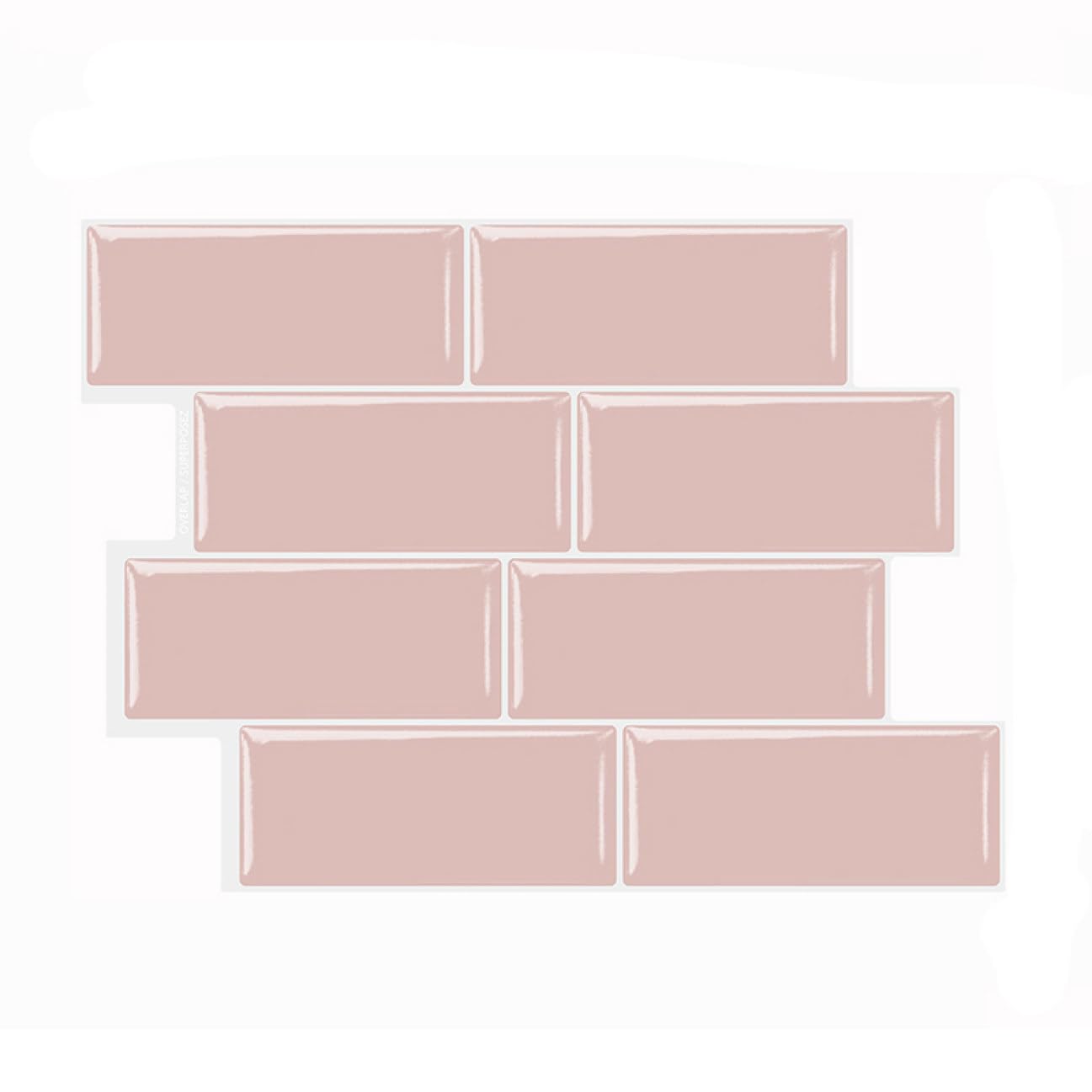 Mi Alma Adesivi Per Piastrelle Peel And Stick – 24 Pezzi, Decalcomanie In Vinile Per Backsplash Cucina E Bagno, Facili Da Applicare, Rimovibili, Impermeabili, Design Colorato - 3