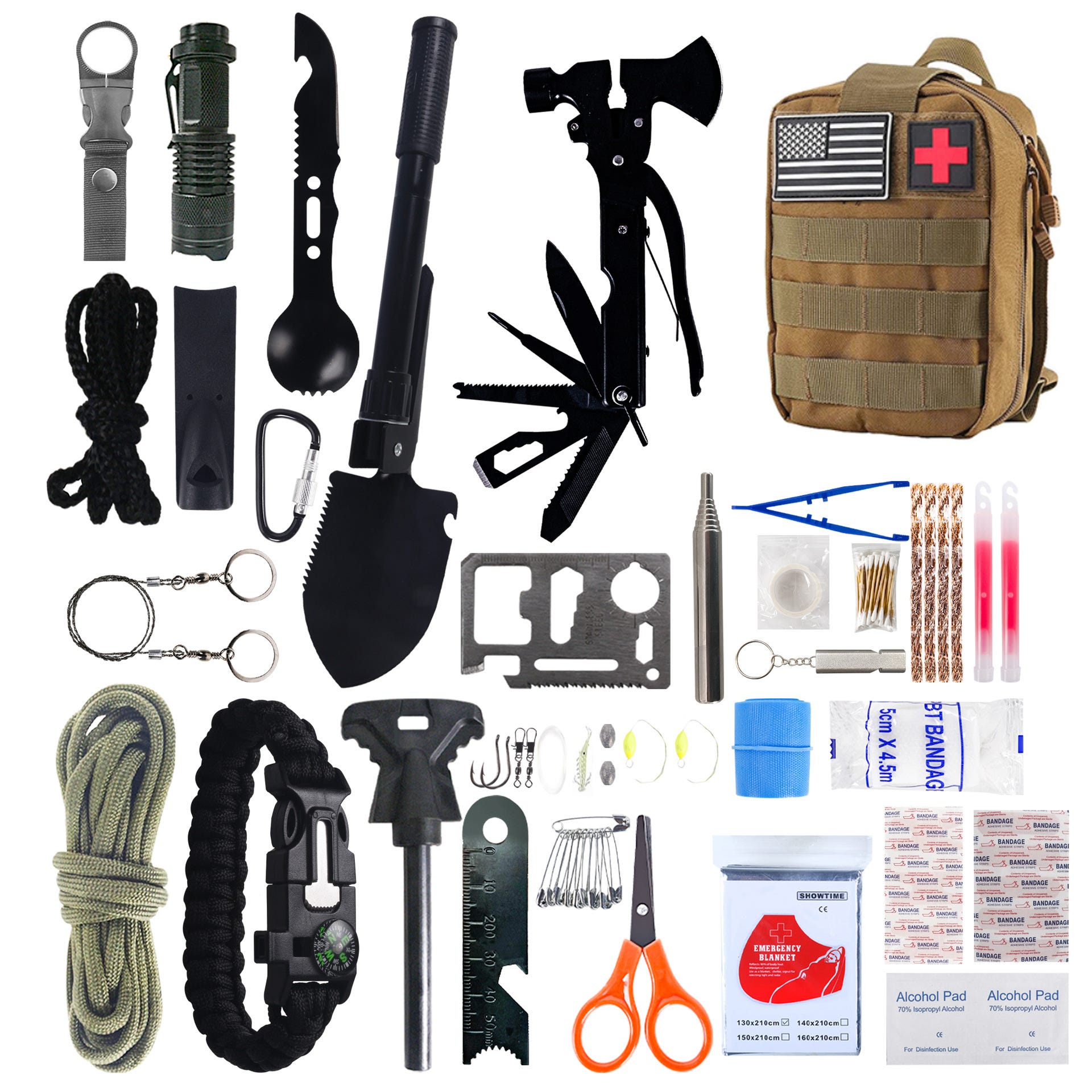 Kit d'urgence 72h 2 personnes pour catastrophe majeure Kit d'urgence 72h 2 personnes pour catastrophe majeure