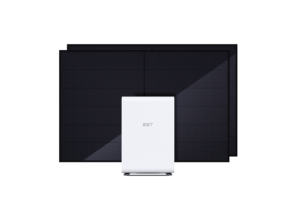 SolMate d'EET: kit photovoltaïque 860Wc à brancher avec batterie ...