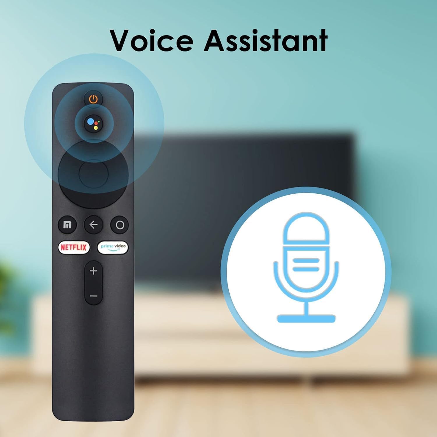 Control remoto por voz Bluetooth XMRM-00A para Mi TV Stick/Box S/4X/P1 ...
