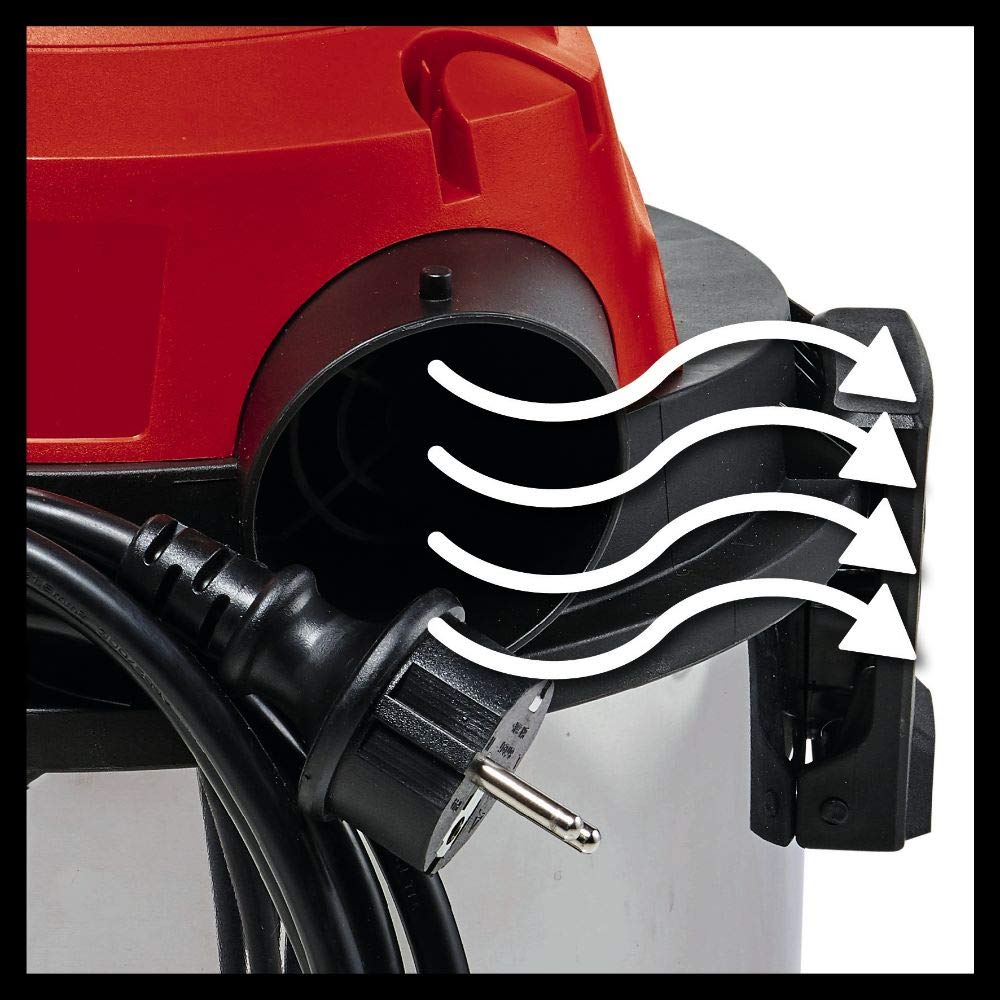 Bidone aspiratutto TC-VC 1820 con e senza presa utensile Einhell - 1820SA (Con presa utensile) - 9