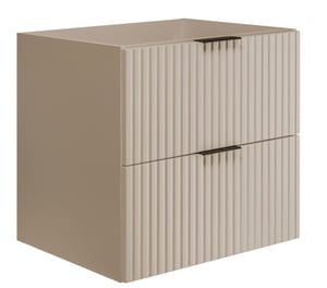 Meuble suspendu sous lavabo FLOW cachemire 60 cm