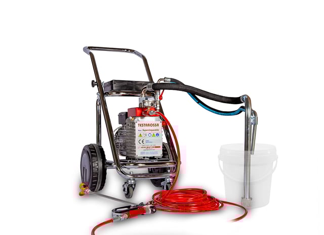 Pompa Airless TECNOVER mod. Testarossa Supercinquemila per verniciatura a spruzzo