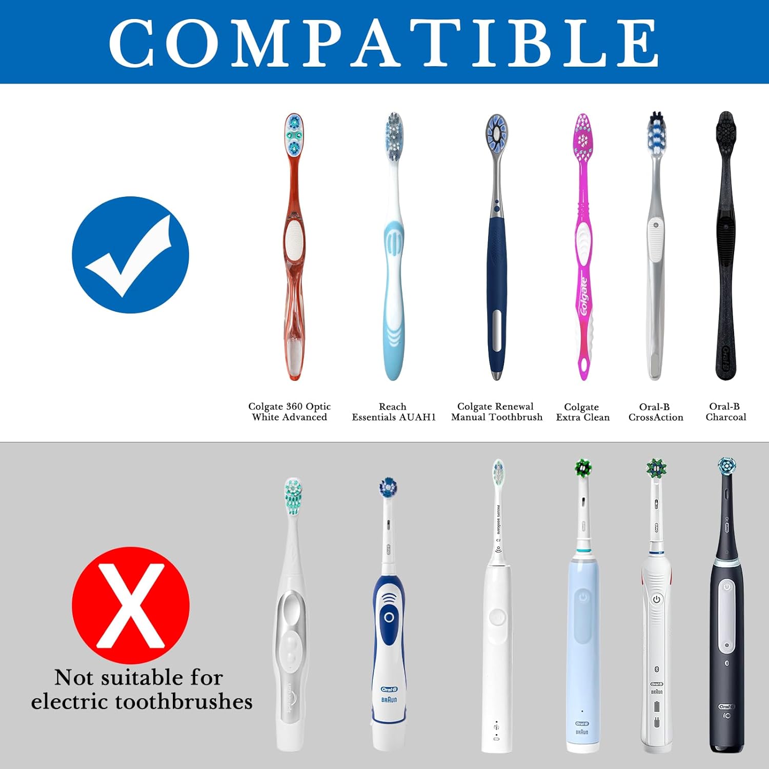 Porte-brosse à Dents En Acier Inoxydable Noir, Petit Porte Brosse A Dents Ventile Anti Moisissure Support De Dentifrice En Metal Antibacterien Pour Un Rangement Facile Dans La Salle De Bain 71063784