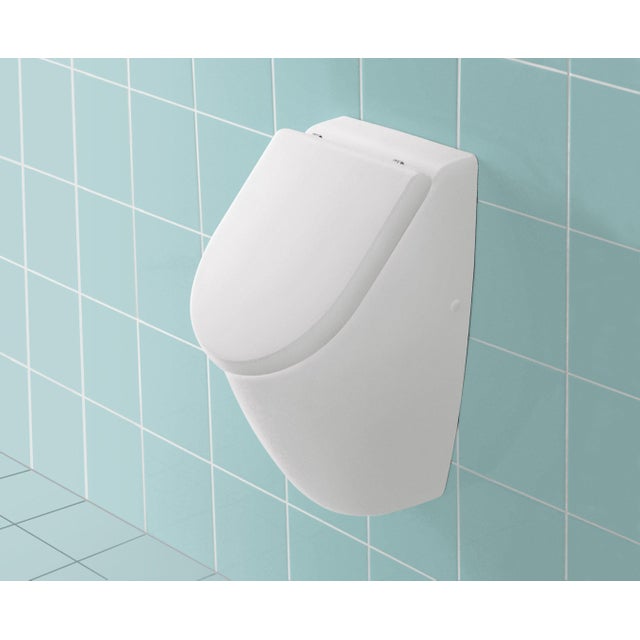 Villeroy & Boch Subway urinoir d'aspiration, ovale, pour couvercle, 315x285x535mm, 751301R1, Farbe: Céramique blanche Plus - 4