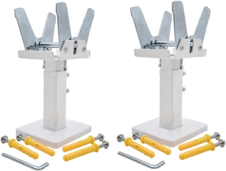 Support De Radiateur Réglable Au Sol, Supports De Radiateur Support De Radiateur Hauteur De 14 A 21 Cm Construction En Acier Double Stabilite Pour 98291575