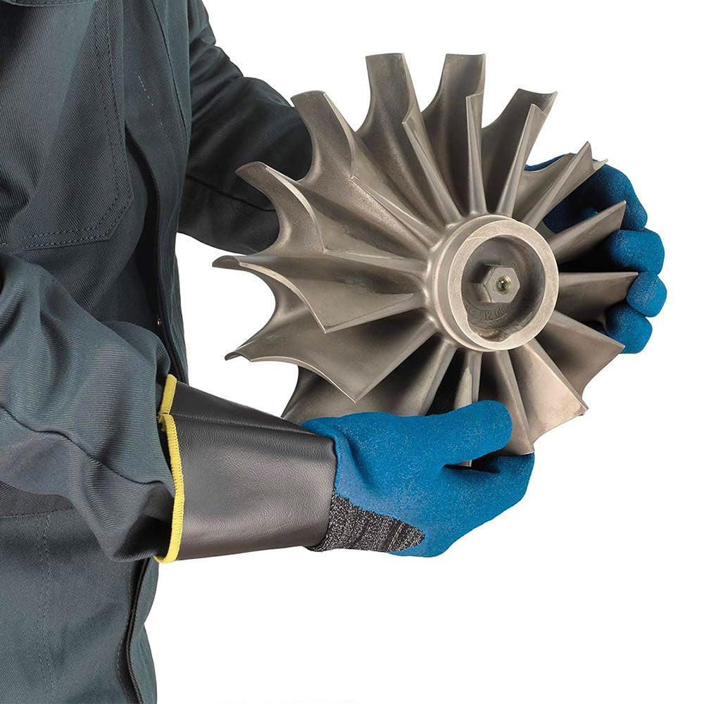 Lot de 6 paires de gants de travail en PU anti coupure Hyflex 11-948 EN388 Taille - Taille 10 - 4