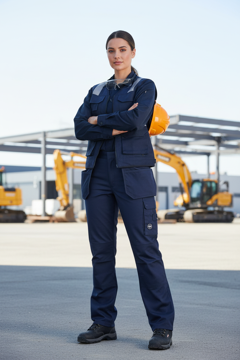 Pantalon de travail robuste avec poches genouillères Action Portwest Noir 36 - 5