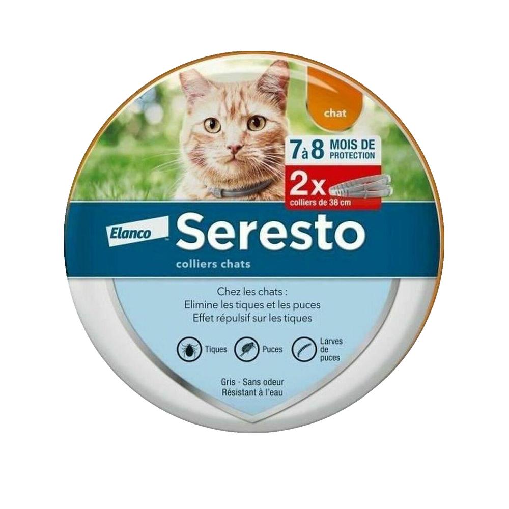 Collier Seresto Antipuces et tiques pour chat Leroy Merlin — free download