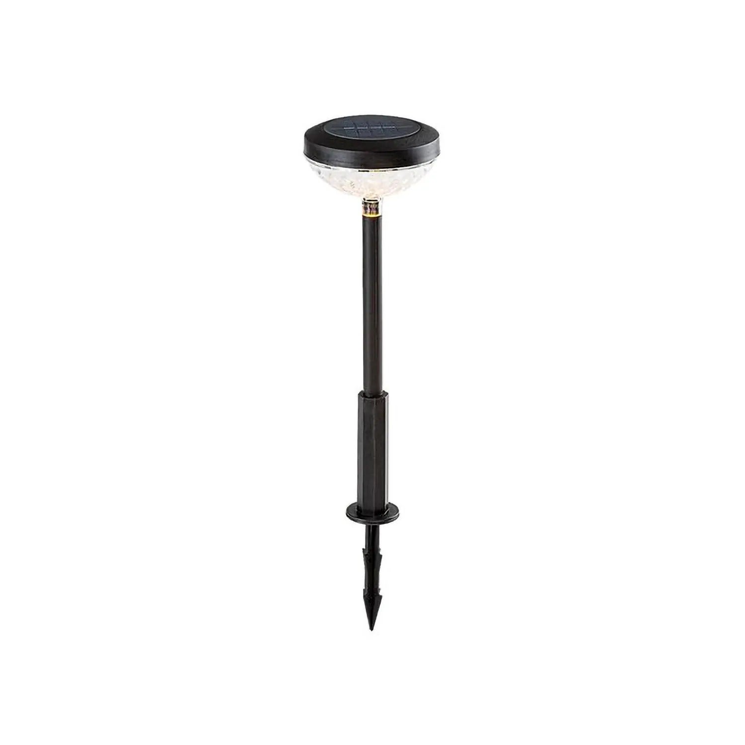 Lampa gruntowa wbijana solarna Monor czarno-przezroczysty LED 0.1W 3000K 3lm wym: 35 x 11 x 11 cm tworzywo sztuczne Rabalux
