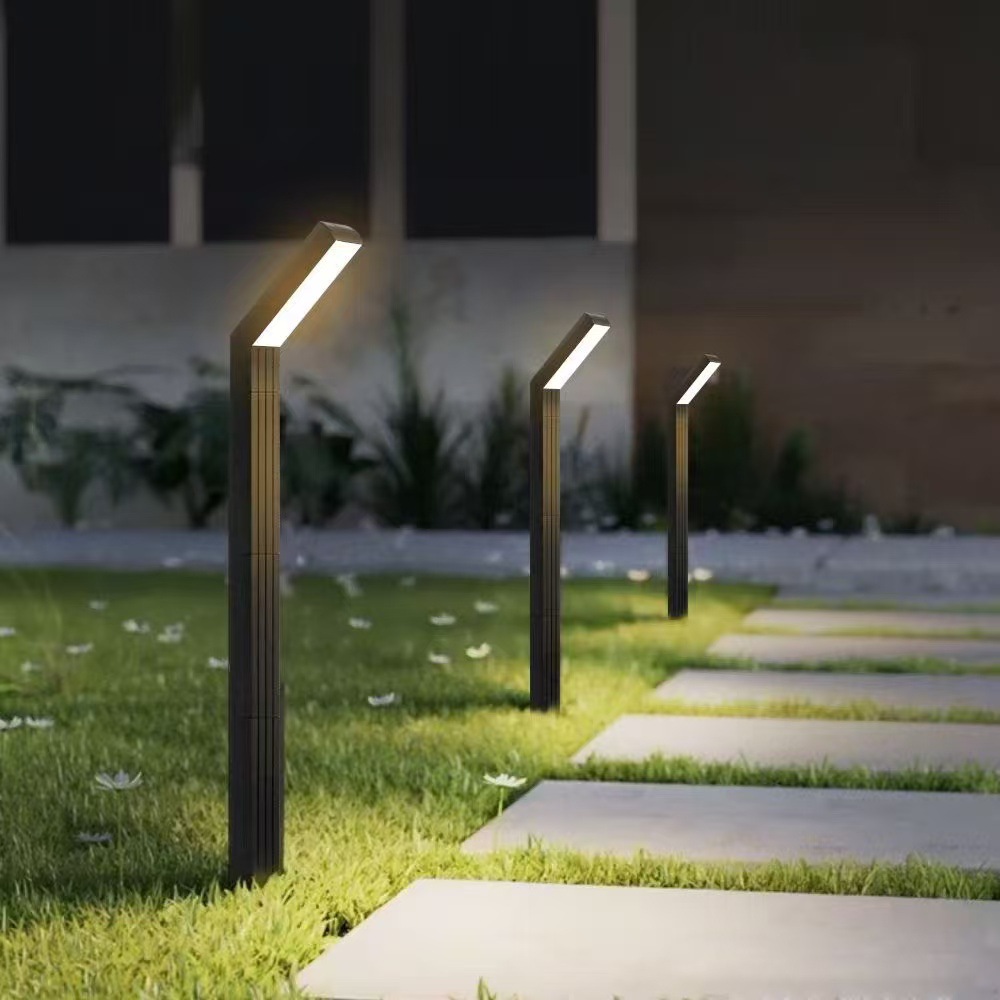LUXEN Luces Solares para Senderos al Aire Libre, 4000k Blanco Día, Luces Impermeables para Acera y Paisaje, Camino, Entrada, Césped y Patio - 6
