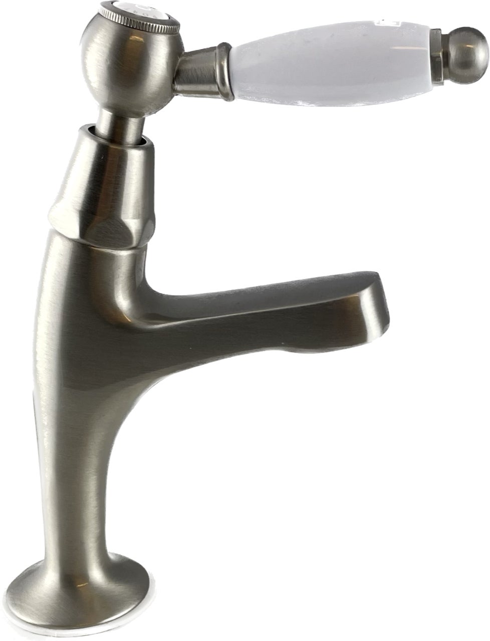 Mitigeur Lavabo Noir Acier Inoxydable - Robinet Salle De Bain Levier Unique