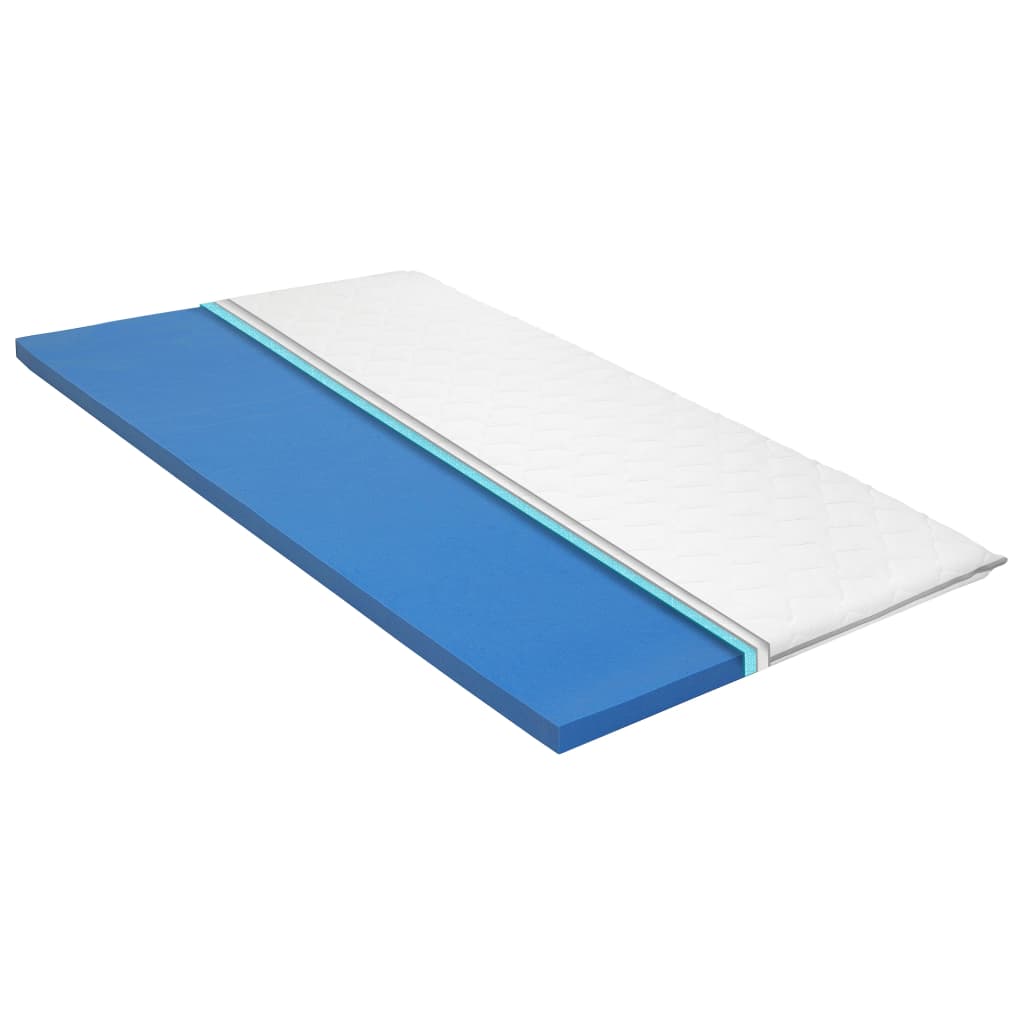 Sur-matelas | Protège-matelas | Couvre-matelas 160 x 200 cm Mousse à mémoire de forme Visco 6 cm CFW66980 - 2