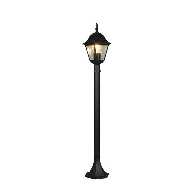 Lampa ogrodowa stojąca Livenza czarna 1xE27x60W IP44 wym: 100 x 15 x 17 cm aluminium Trio