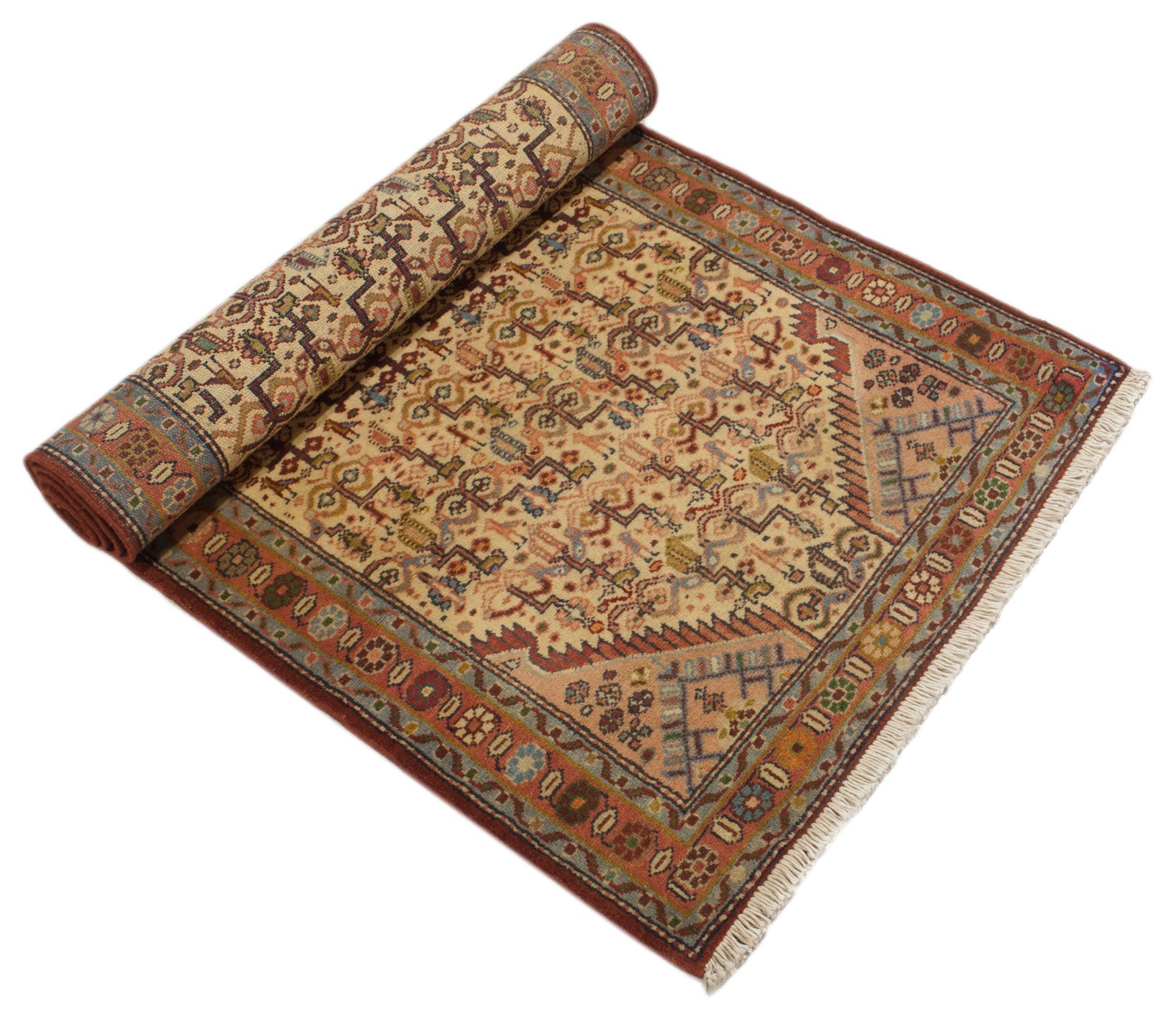 Oryginalny ręcznie tkany orientalny dywan o wymiarach 200x80 cm z certyfikatem autentyczności